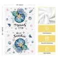thumbnail image 2 of Sm:)e Marine Animals Shell Summer Kitchen Dish Towels 18x26 Inch Set of 4, Blue, 2 of 7