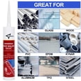 thumbnail image 4 of Sellador de regazo autonivelante Survol de Roof Sealant, color blanco, 300 ml, paquete de 2, 4 of 9