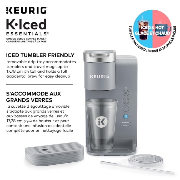 Keurig K-Iced Essentials Single Serve K-Cup Pod Coffee Maker