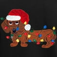 thumbnail image 3 of CafePress - Dachshund (Red) Tangled In Christmas Lights Women - Women's Short Sleeve Print T-Shirt and Pants Dark Cotton Pajama Set, 3 of 6