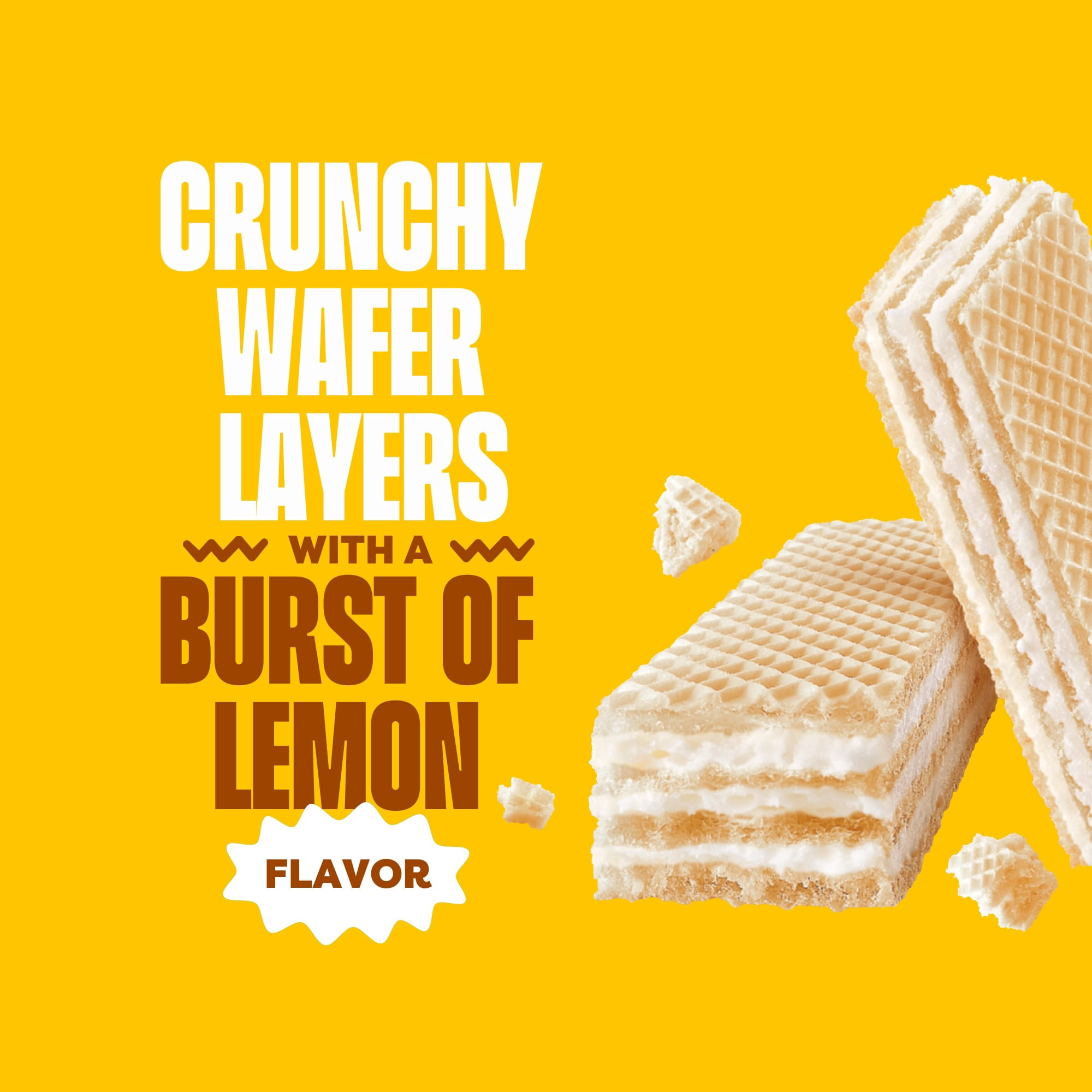 (3 pack) Glutino Gluten Free Lemon Flavored Wafers, 7.1 oz.