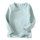 thumbnail image 1 of BYHONG Niños Niñas Camisetas Manga Corta Niños Verano Camisetas Sobredimensionadas Casual Cuello Redondo Camisetas Básicas Niña Camisetas Yellow 140（US size）, 1 of 2