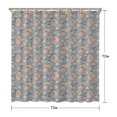 thumbnail image 5 of Flower Princess Pattern Shower Curtain 72"x72" ,Bathroom Decorative Shower Curtains Set with 12 Hooks,Modern Waterproof Washable Shower Curtain, 5 of 6
