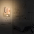 thumbnail image 2 of Yayeee LED Night Lights with Motion Detectors Auto Dusk to Dawn Light Sensors, 2 Pack, Abstract Shapes, 2 of 7