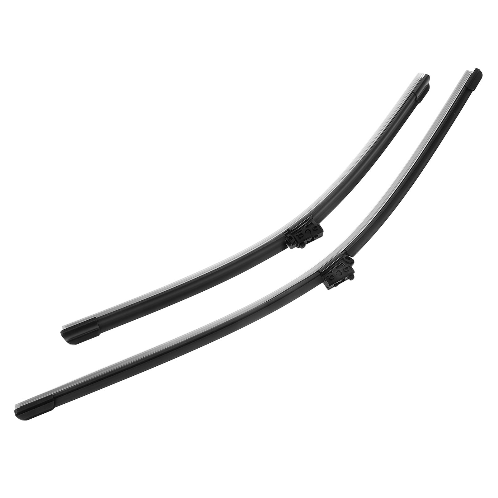 OULII 2 Pcs Windshield Wiper Arm Adapter Wiper Blades Black Plastic Noise Minimization Car Windshield