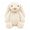 Off-white, variant on Personalized Bunny Plush Toy 11.8 Inch, Custom Name Embroidered Lop Ear Rabbit Stuffed Animal, Soft Cream Bunny Plushie with Custom Ear Embroidery, Personalized Gift for Birthday, Easter, Anniversary