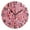 Black, variant on Pink Clastic Gemstone Round Wall Clock Battery Operated Silent Non-Ticking Bedroom Office Kitchen Home School Decor 10"(Gold)