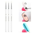 thumbnail image 5 of Sarapandan 3Pcs Nail Art Pen Set Flower Drawing Painting Nail Dotting Pen Manicure Tool, 5 of 7