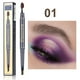 thumbnail image 1 of Fiudx Lápiz de Cejas, Herramienta de Belleza Resistente Al Sudor, Aspecto Natural No Se Corre, Pincel de Precisión de Doble Punta, Maquillaje de Larga Duración, Uso Profesional o Personal, Punta Suav, 1 of 3