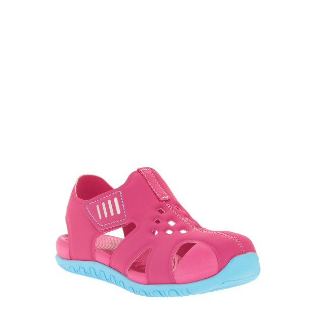 Wonder Nation Toddler Girls' Bump Toe Sandal