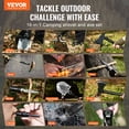 thumbnail image 2 of VEVOR Survival Shovel Survival Axe, 16-in-1 Camping Folding Shovels with Hatchet, Stainless Steel Tactical Shovel Hatchet Combo, Multifunctional Emergency Survival Gear Equipment for Camping Hiking, 2 of 9