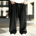 thumbnail image 3 of RUTAYY Men's Corduroy Pants Casual Comfort Straight Leg Solid Color Everyday Wear Durable Bottoms Business Holiday Vibrant Trousers, 3 of 9
