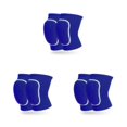 thumbnail image 1 of relayinert 2 Pcs Genouillères de Danse en Polyester - Résistantes aux Impacts, Remplissage Extra Épais, Volleyball Bleu m 3ensemble, 1 of 6