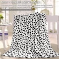 thumbnail image 2 of Dalmatian Dog Print Blanket Kids Throw Blankets for Couch Sofa Travel Camping, 50''''x40'''' Soft Warm Flannel Fleece Throw Blanket for Girls Boys Baby Toddler, 2 of 6