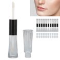 thumbnail image 1 of Tubo De Lápiz Labial Recargable, Envases Ligeros De Brillo De Labios, Botellas Vacías De Lápiz Labial, Botella De Esmalte De Labios Para Maquillaje DIY, Brillo De Labios, 1 of 7