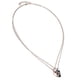 thumbnail image 5 of Collar De Pareja De Corazón, Collar A Juego De Pareja De aleación Personalizado Ajustable 340 Mm / 13,4 Pulgadas Único Para Regalar Para Decoración Diaria, 5 of 7