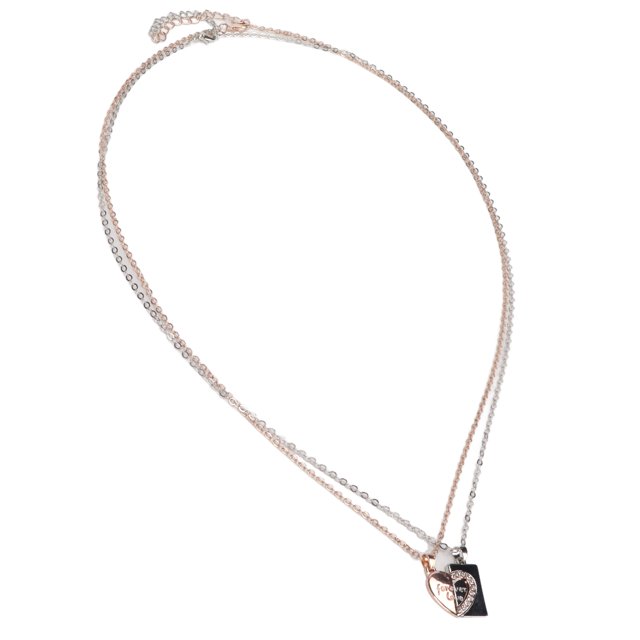 Collar magnético de corazón, 2 piezas, collar magnético de corazón, collar magnético para parejas, collar magnético, diseño a prueba de futuro
