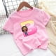 thumbnail image 5 of Gabbys Dollhouses camiseta con letras A B C para niños, combinación de nombre, ropa informal Kawaii de dibujos animados, Tops Harajuku para niñas, 5 of 5