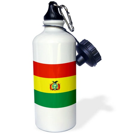 Supplier Generic 3drose Bolivian Flag With Coat Of Arms - Bolivia Red