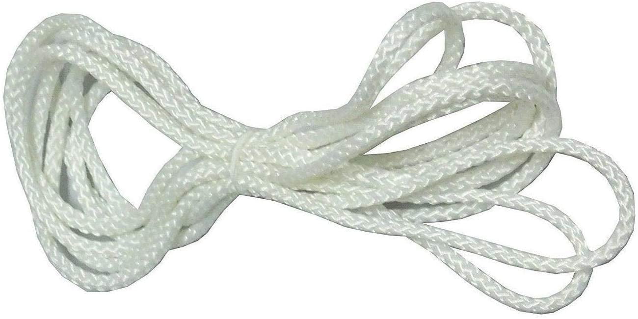 20 FEET WHITE Professional Grade LIFT CORD for Window Treatments 1.2 MM 