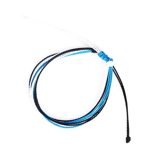 Minnieouse de hilo, joyería estética, cómodas pulseras bohemias, accesorio de moda Universal, regalo creativo para chicas adolescentes Ropa, zapatos y accesorios Miscelánea azul+negro Minnieouse AP009518-02