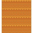thumbnail image 3 of Ambesonne Orange Duvet Cover Sets, Aztec Sun Geometric Borders, 2-Twin, Pale Orange Burgundy, 3 of 3