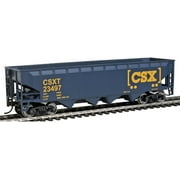 Walthers Trainline HO Scale Offset Hopper Train Car CSX Transportation #23497