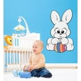 thumbnail image 2 of Wallhogs Easter Bunny Cutout Wall Decal, 2 of 2