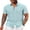 Ice Green, variant on COOFANDY Men' Summer Beach Shirts, Short Sleeve Casual Button Down Shirts for Vacation Wedding,
