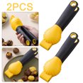 thumbnail image 1 of 2 Uds Abridor Castañas Desgranadora Nueces Herramientas Acero Inoxidable () Amarillo, 1 of 4