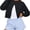 Black, variant on Olaglory Cropped Cardigan Sweaters for Women Long Sleeve Lightweight Y2k Fall Fashion Button Up Clothes 2026, Grey