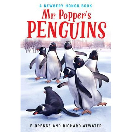 Penguin Book Cover Design - Mr. Popper's Penguins (Paperback)