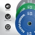 thumbnail image 4 of 1Pc Rubber Barbell Plate With Printing, 4 of 9