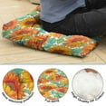 thumbnail image 5 of Summer Sunflower Print Meditation Seat - Nine-Point Stitched Supportive Pillow for Hard Floors, 5 of 7