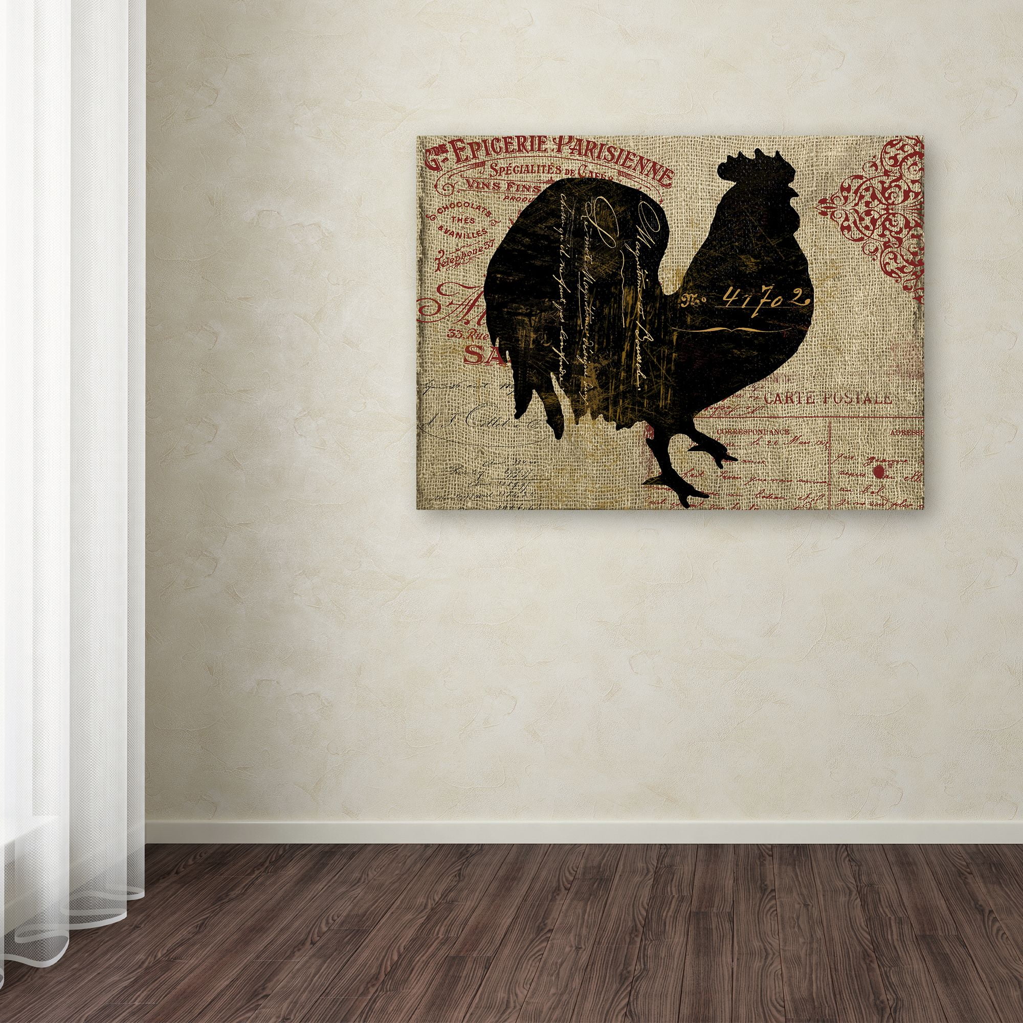 Trademark Fine Art "Paris Farms IV" Canvas Art by Color Bakery