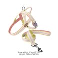 thumbnail image 3 of Puppy Harness and Leash Set, Small Dog Halter Harness with Air Mesh Padding, No Choking No Pull, Purple, Medium, Dog Leash Soft Padded Neck And Chest Adjustable Dog Leash, 3 of 6
