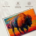 thumbnail image 6 of Elephant Stock Spirit Of The Prairie Wall Art - Horizontal Canvas Wall Art - Living Room Wall Decor - Animal Canvas - Orange And Turquoise Decor By Marion Rose - 12" x 8", 6 of 8