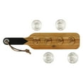 thumbnail image 3 of Wild & Wolf Gentlemen's Hardware Serving Paddle and Shot Glasses, Set of 4, 3 of 5