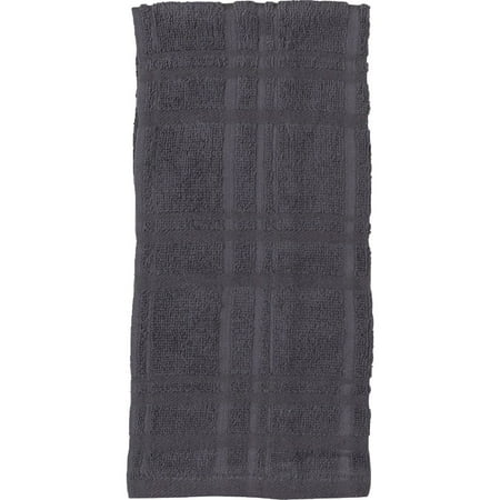 

3PK Kay Dee Designs Charcoal Solid Terry Kitchen Towel (2-Pack)