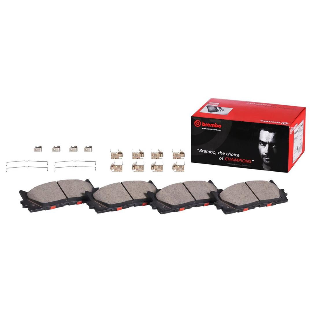 Brembo P83105N Premium NAO Ceramic OE Equivalent Pad