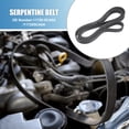 thumbnail image 2 of Unique Bargains Car Serpentine Belt V-Ribbed Belt No.11720-5CA0A for Infiniti Q50 3.0L V6 2016-2022, 2 of 6
