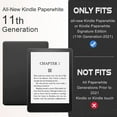 thumbnail image 3 of Étui Compatible-pour Kindle Paperwhite 6.8 Pouces 11e Gén / 5 Édition Signature Coque Légère, 3 of 5