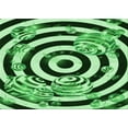 thumbnail image 1 of Ahgly Company Machine Washable Indoor Rectangle Transitional Deep Emerald Green Area Rugs, 4' x 6', 1 of 7