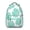 Greenish-blue-1, variant on Goth Spiritual Backpack for Teens - Waterproof Exterior & Ergonomic Padded Straps