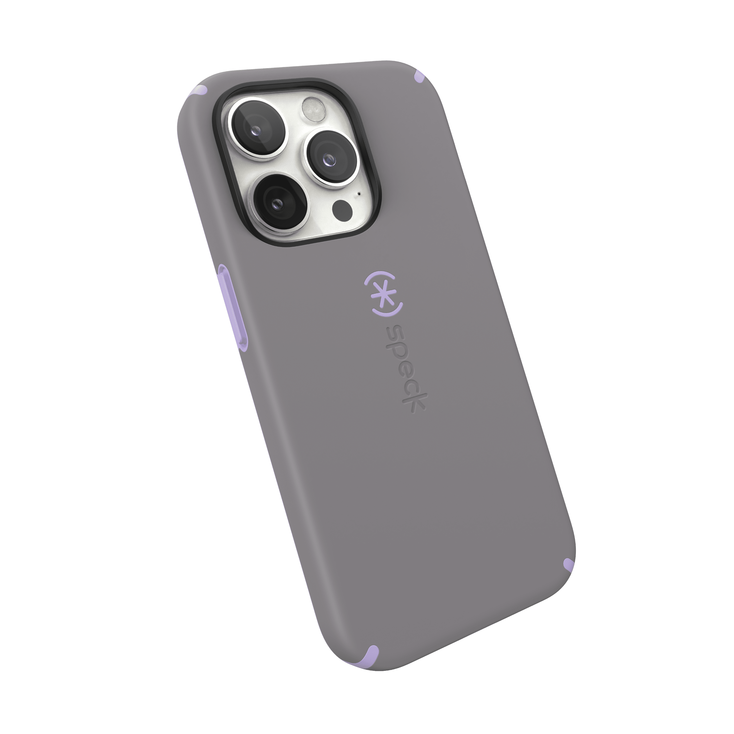 Speck iPhone 14 Pro CandyShell Pro Case in Grey and Purple
