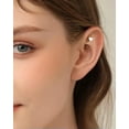 thumbnail image 6 of QQTDFG 1 Pc Stainless Steel Eyebrow Ring Lip Ring Daith Helix Eyebrow Piercing Jewelry-Style 1-1.2mm*10mm, 6 of 9