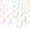 Pastel Rainbow, variant on 48-Piece Multi-Color Paper Swirl Ceiling Decorations, Polka Dot Spiral Hanging Decor for Birthday Parties, Carnivals, Classroom Celebrations