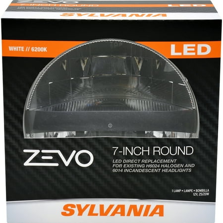 SYLVANIA ZEVO L6024 7IN Round LED Sealed Beam  Contains 1 Bulb
