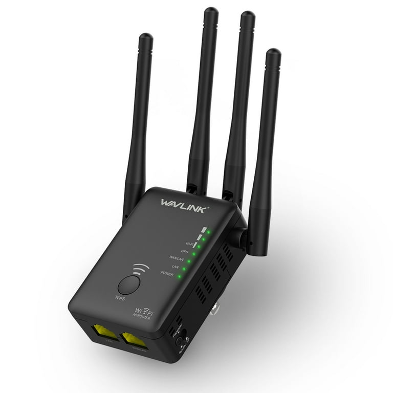 Wavlink Ac1200 Point d'accès sans fil extérieur avec couverture longue  portée 2.4 + 5g Répéteur Wifi double bande avec Poe, port Gigabit Ethernet