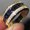 Main image color, variant on Womens 18k Gold Plated Ring with Zirconia Sapphire Inlay Artificial Gemstones European American Customizable Ring Elegant Jewelry Gift for Her